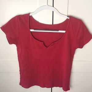 Brandy Melville Red Top